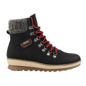 Lunar Womens/Ladies Candy Waterproof Boots / Black